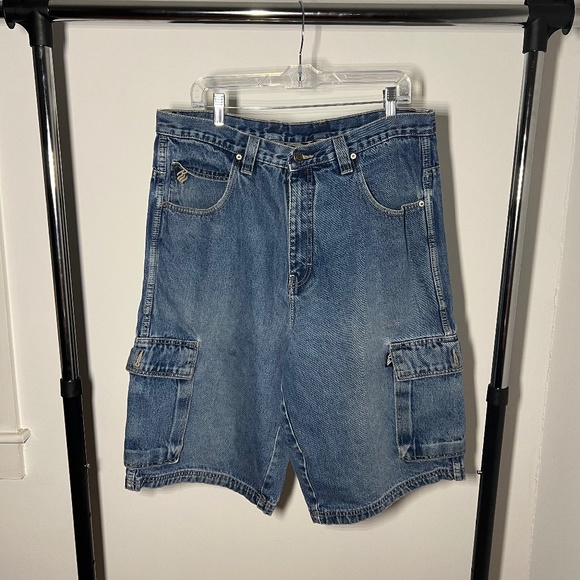 Vintage Y2K Rocawear Heavyweight Cargo Jorts Size 38 - Picture 1 of 6